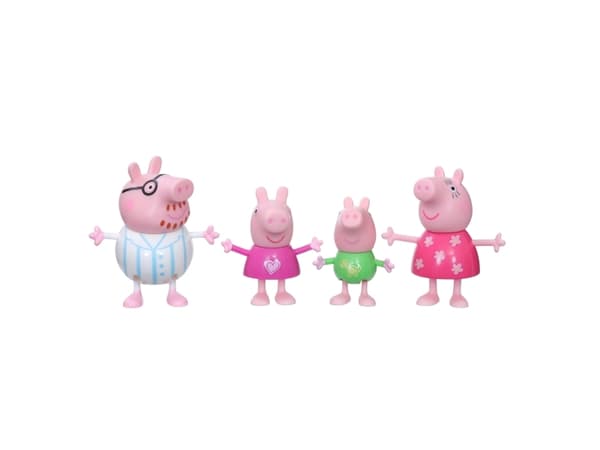 PEPPA PIG Peppa Pig-familj, 4 st.