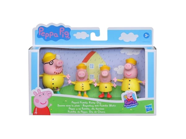 PEPPA PIG Peppa Pig-familj, 4 st.