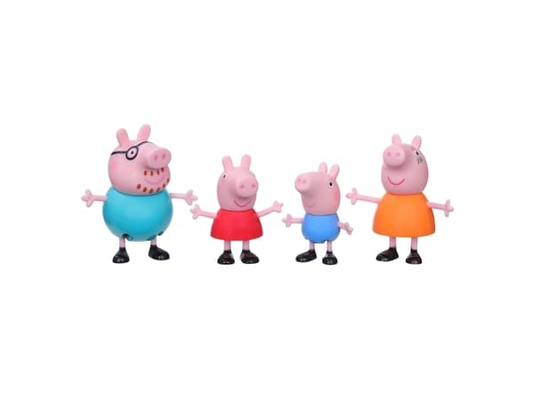 PEPPA PIG Peppa Pig-familj, 4 st.