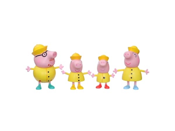 PEPPA PIG Peppa Pig-familj, 4 st.