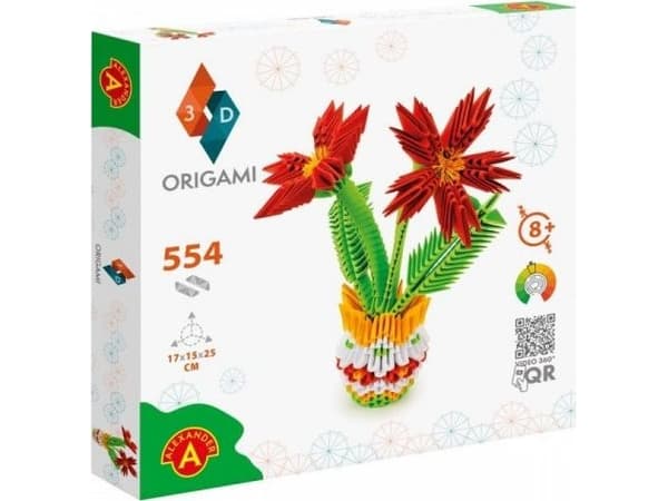 Origami 3D - Kukkaruukku