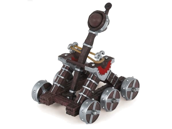 Papo Red catapult, 3 år, The Medieval Era, Brun, PVC