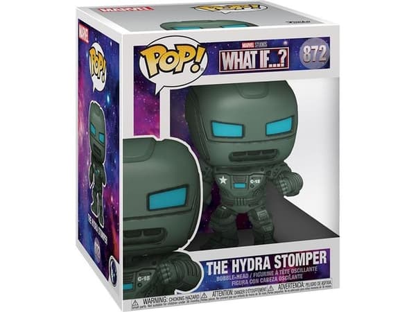 Funko POP! Marvel Studios: Mitä jos...? - Hydra Stomper Vinyl Oversized Bobble-Head, 15 cm