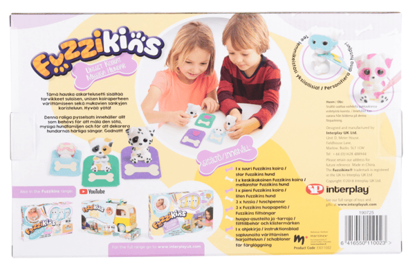 Martinex Fuzzikins Dozy Dogs