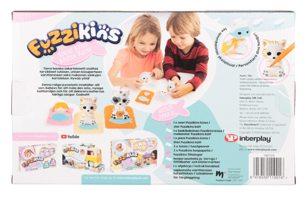 Martinex Fuzzikins Cozy Cats