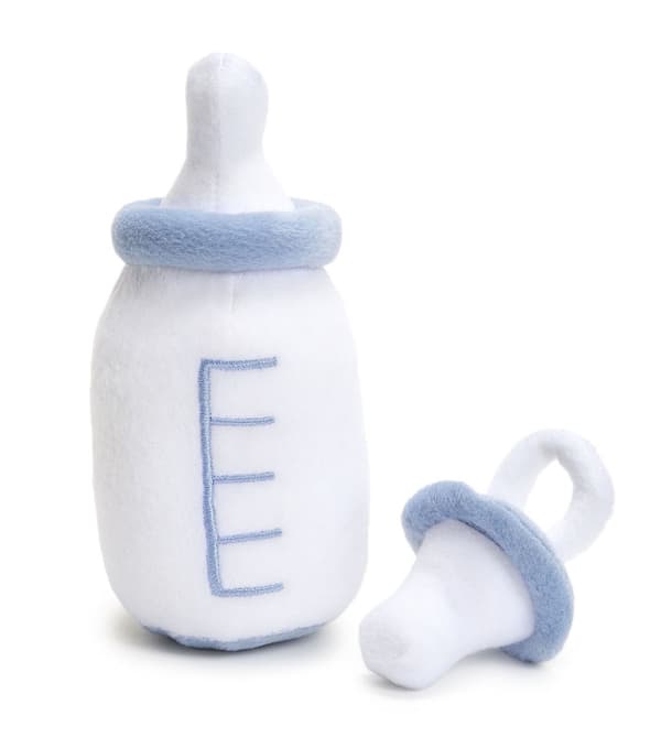 Rubens Baby - Nappflaska och napp, blå