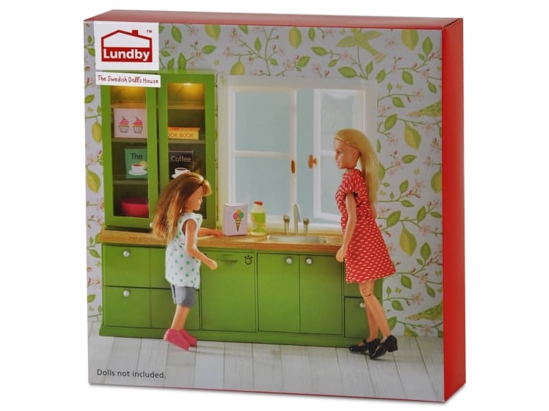 Lundby Diskho+Diskmaskin Grön