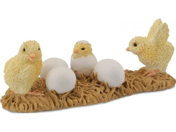 Figurine Collecta Chickens - hatchery (004-88480)