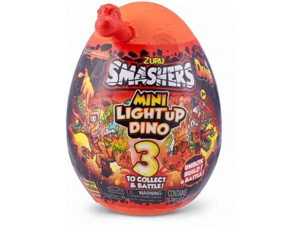 Smashers Smashers 5 Mini Light Up Dino, 6 pcs in PDQ