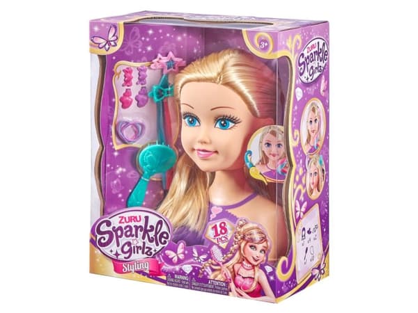ZURU Sparkle Girlz muotoilupää 10097 05822