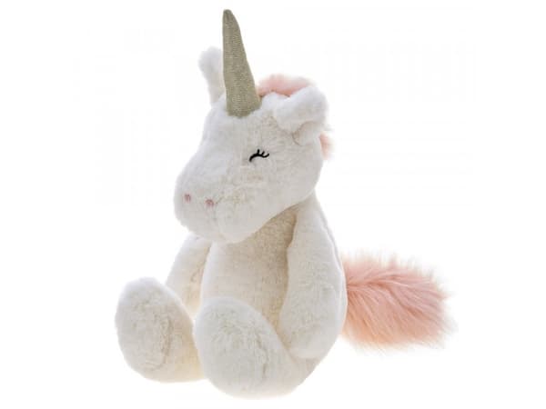 Beppe Plysj Unicorn Alessio Creme 28 cm