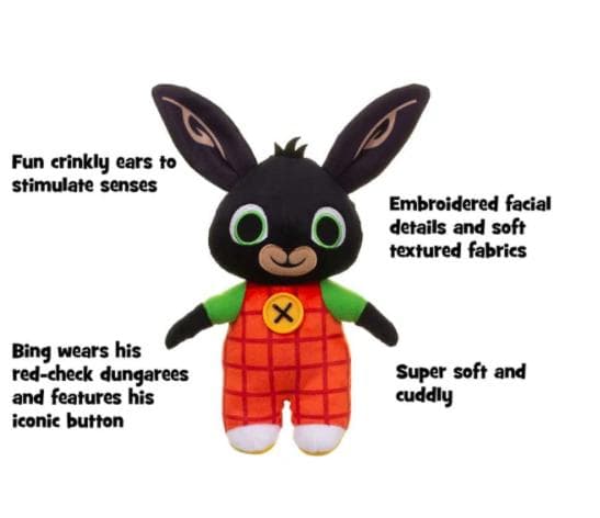 Docka BING AND SULA SOFT TOYS ASST Bing 28CM