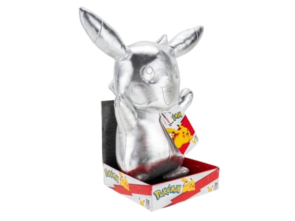 Jazwares Pokémon - Plush 30 cm 25th Celebration - Silver Pikachu (PKW2379)