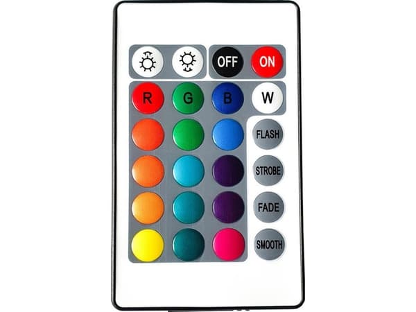 Funfit dockhus i trä med RGB LED-belysning + 2 dockor (3046)