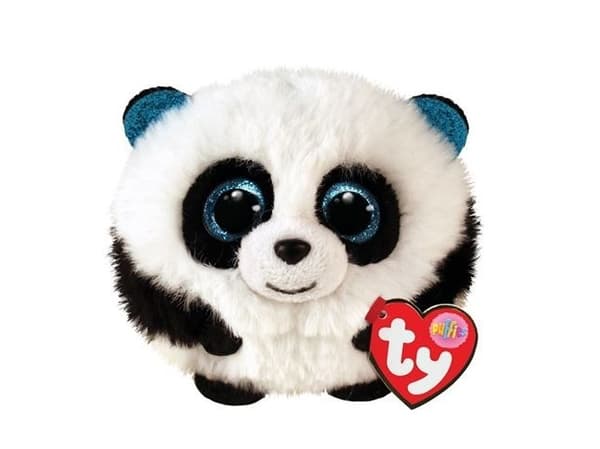 Meteor Mascot Ty Puffies Panda Bamboo