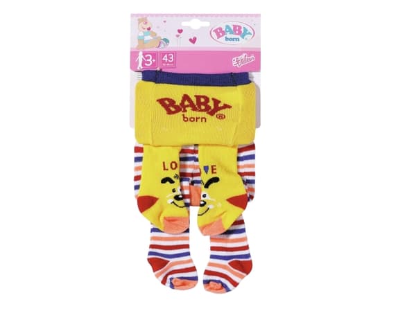 BABY born Tights 2x, 2 ass., Nuken trikoot, 3 vuosi/vuosia, 44 g