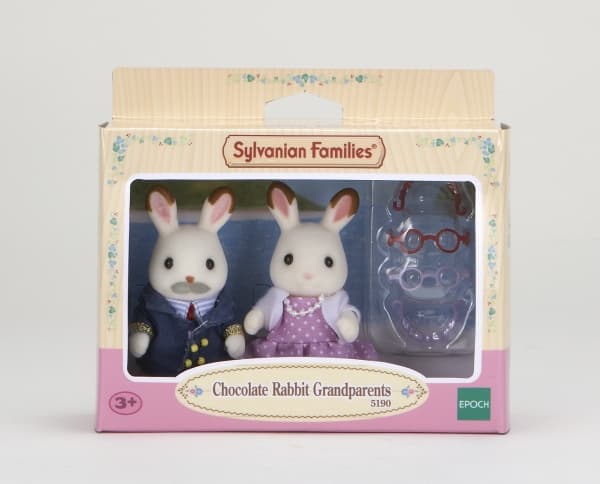 Sylvanian Families Chocolate Rabbit Grandparents