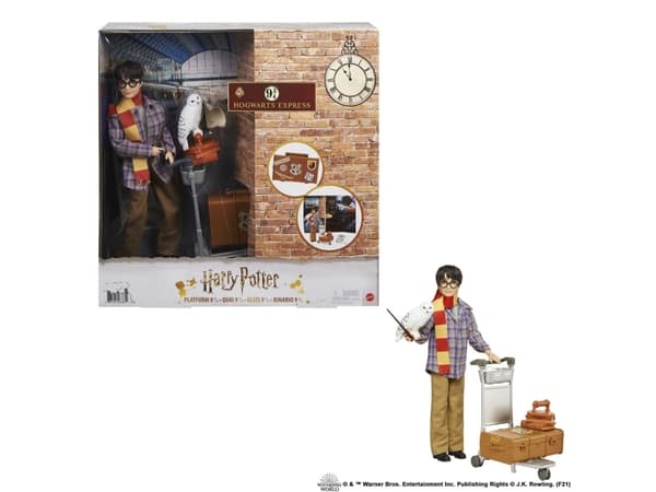 Harry Potter 9 3/4 Platform Playset, Lekefigursett, Film og TV-serier