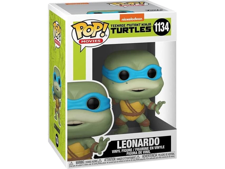 FUNKO POP! LEONARDO - TEENAGE MUTANT TURTLES II, Collectible action figure, Filmer och TV-serier