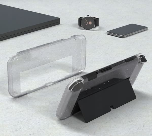 JYS Cover Case Veske til Nintendo Switch Oled Transparent