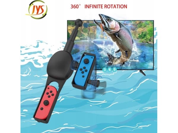 JYS Fishing Rod Holder For Joy-con For Nintendo Switch Fishing/Ns192