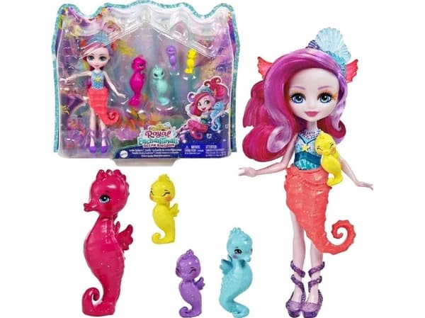 Mattel Mattel Enchantimals Seahorse Family - HCF73