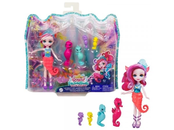 Mattel Mattel Enchantimals Seahorse Family - HCF73