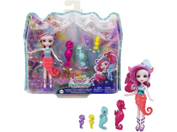 Enchantimals Family Seahorse Sedda Seahorse Doll