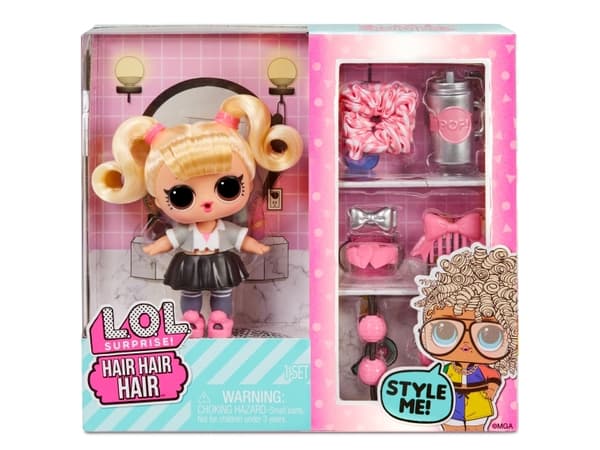 L.O.L. Surprise! Hair Hair Hair Tots, Minidocka, Flicka, 4 År, Flicka, 139,7 mm, 136,364 g