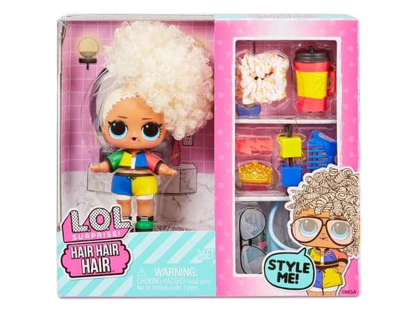 L.O.L. Surprise! Hair Hair Hair Tots, Minidocka, Flicka, 4 År, Flicka, 139,7 mm, 136,364 g