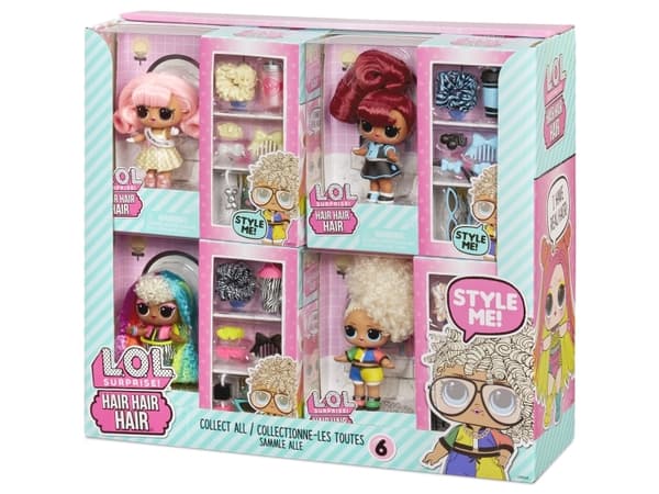L.O.L. Surprise! Hair Hair Hair Tots, Minidocka, Flicka, 4 År, Flicka, 139,7 mm, 136,364 g