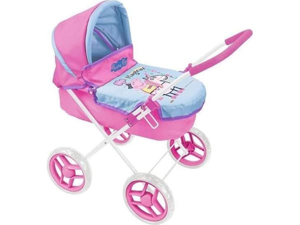 Globix Doll barnevogn dyp benk Peppa Pig Peppa Pig 9970