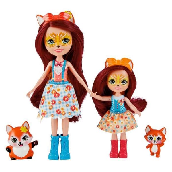 Enchantimals Felicity Fox & Flick Feana Fox & Mixte