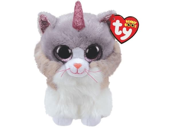 TY maskotti Asher sarvipäinen kissa 24 cm