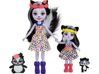 Enchantimals Sage and Sabella Skunk Sister Dolls