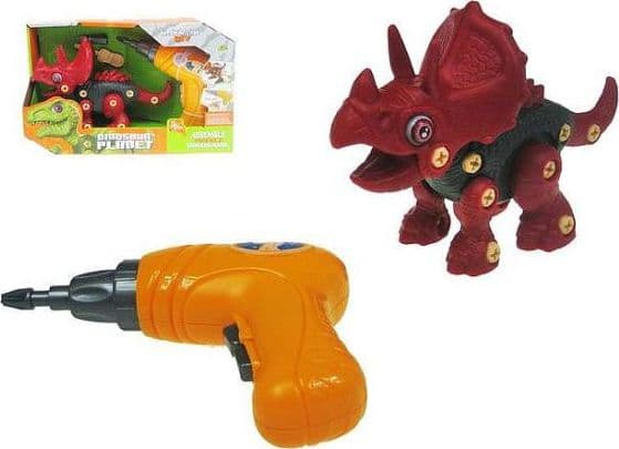Hipo Dinosaur figur for montering 20cm med drill RS009-3