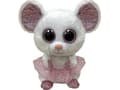 Miniatyrbilde 1 av 3: Meteor Mascot Ty Beanie Boss Mouse hvit ballerina - Nina 15 cm