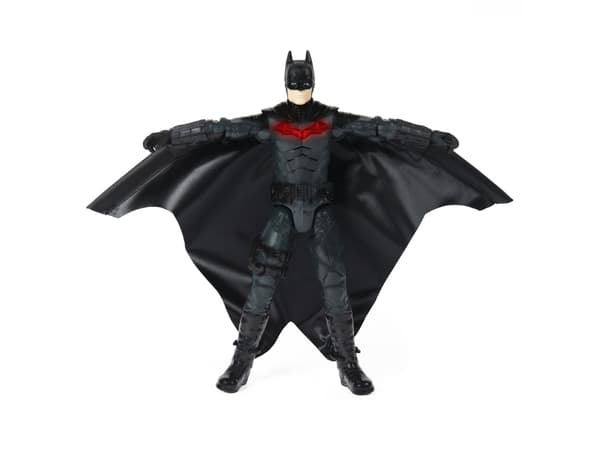 DC Comics Batman 12-inch Wingsuit Action Figure with Lights and Phrases, Kerättävä toimintahahmo, Sarjakuvat, Tarvitsee patterit