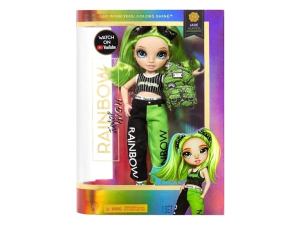 Mga Lol RAINBOW HIGH Lėlytė JADE HUNTER JR., 24 cm