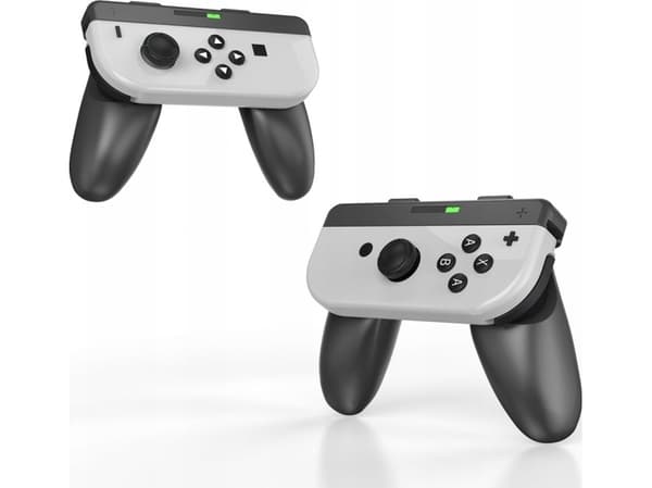 JYS 2x Handgrip Joy-cony Nintendo Switch Oled/Ns226/2x Black