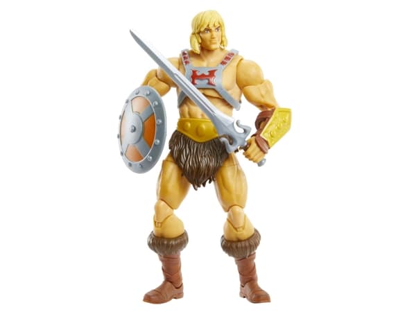 Masters of the Universe Masterverse He-Man 18cm suuri toimintafiguuri kaikille MOTU keräilijöille, leikkihahmo