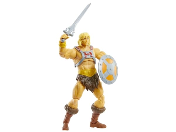 Masters of the Universe Masterverse He-Man 18cm suuri toimintafiguuri kaikille MOTU keräilijöille, leikkihahmo