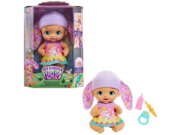My Garden Baby Baby Bunny Doll HGC12 GYP09 MATTEL