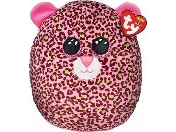TY Squish-a-Boos Lainey rosa leopard 22cm