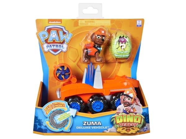 PAW Patrol PAW VHC ThmVeh Dino Zuma GML, Truck, 3 år, Flerfarget