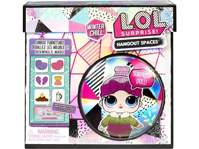 L.O.L. Surprise! Winter Chill Spaces Playset with Doll- Style 1