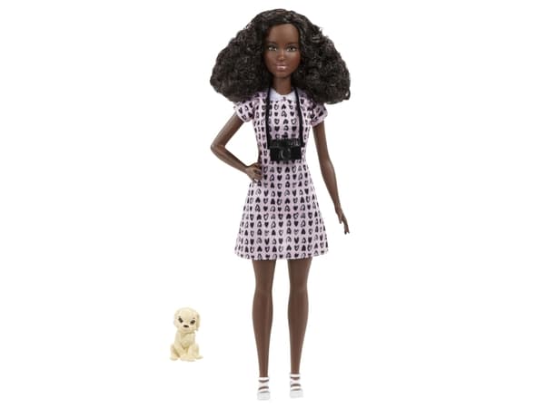 Mattel Career Barbie Doll - Kjæledyrsfotograf (HCN10)