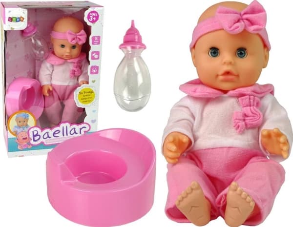 LeanToys Doll Pyjamas 30 cm Rosa flaske Pottedrikker