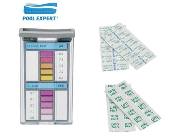 Pool_Expert Test Kit Chlorine + Ph - Tablets Dpd1
