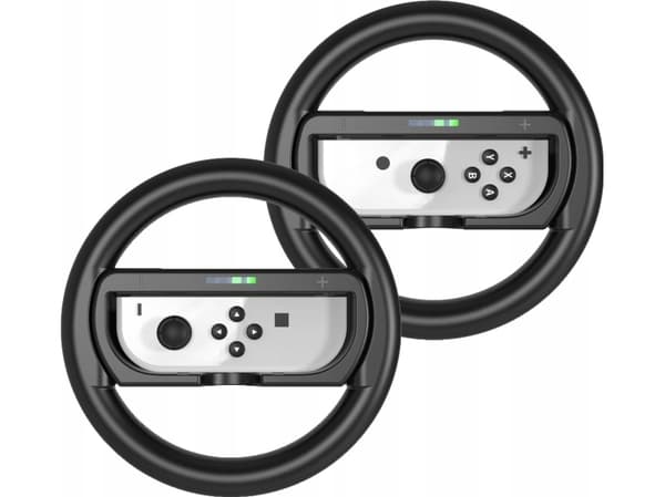 JYS 2x Handlebar + 2in1 Holder for Nintendo Switch OLED and Nintendo Switch/2x Black